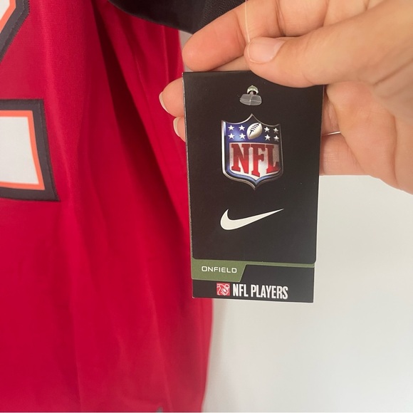 NWT NFL Apparel Tom Brady #12 Tampa Bay Buccaneers Men's Jersey Shirt Large Nike - Picture 7 of 10